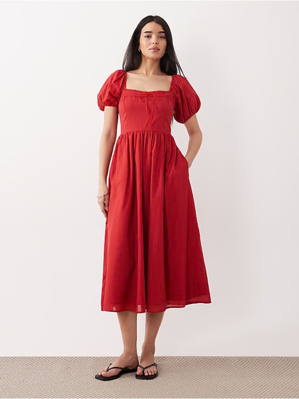 Abercrombie Milkmaid Dress